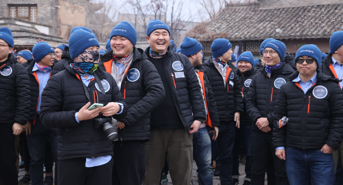 Convergint Culture China team building